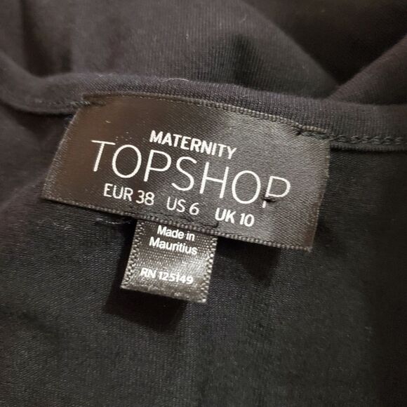 Topshop Maternity Black Tank Top (6) - Picture 6 of 6